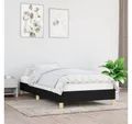 Produktbild: furnicato Bettgestell ohne Matratze Schwarz 100x200 cm Stoff