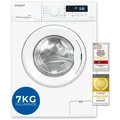 Produktbild: Exquisit Waschmaschine 7kg, Energieeffizienzklasse A, max. 1400 U/Min, Kurz -Mixprogramm, Startzeitvorwahl, 12 Waschprogramme, WA57014-020A weiss - Weiß