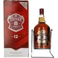 Produktbild: Chivas Regal 12 Years Old Blended Scotch Whisky 40% Vol. 4,5l in Geschenkbox im Schwenkständer mit Ausgießer