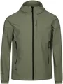 Produktbild: Halti Pallas Evo X Stretch Hooded Jacket Mens deep green spray F55 - Größe L 0640728