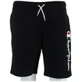 Produktbild: Champion Bermudas Freizeithose (Baumwolle) mit Logo-Schriftzug kurz schwarz Jungen schwarz 140