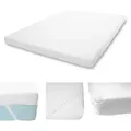 Produktbild: 10cm Kaltschaum-Matratzentopper HWC-E63, Topper Matratzenauflage Matratzenschoner ~ 180x200cm
