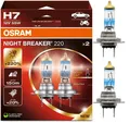Produktbild: Osram Night Breaker 220 H7 55W Zwei Glühbirnen Kopf Licht DRL Daytime Ersetzen