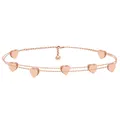 Produktbild: Herz Armband Roségold für Damen I Freundschaftsarmband für Sie - Verstellbar ...