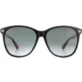 Produktbild: Gucci Sonnenbrille GG0024S 003 Schwarz Braun Grau Gradient