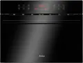 Produktbild: Amica - EBC 841 600 S - Kompakt-Einbau-Backofen mit Mikrowellenfunktion - Schwarz