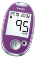Produktbild: BEURER GmbH BEURER GL44 Blutzuckermessgerät mmol/l lila 1 St 08600030