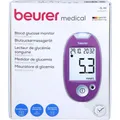 Produktbild: BEURER GL44 Blutzuckermessgerät mmol/l lila 1 St PZN08600030