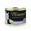 Produktbild: 12 x Miamor Feine Filets Naturelle Skipjack-Thunfisch 156g Dose