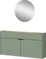 Produktbild: GERMANIA Garderoben-Set Ameca, (Set, 2-St), Mehrzweckschrank und Spiegel, geringe Tiefe, ideal für schmale Flure