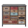 Produktbild: Apotheker-Schrank MCW-A43, Kommode, Tanne massiv Shabby-Look 84x90x32cm