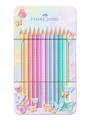 Produktbild: Faber Castell Faber-Castell, Buntstifte Sparkle Pastell 12er Metalle. 13c3357083a888fc