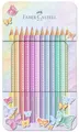 Produktbild: FABER-CASTELL Dreikant-Buntstifte SPARKLE PASTELL 12er Etui