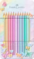 Produktbild: Faber-Castell 201910 - Buntstifte Set Sparkle Pastell 12-teilig, im Metalletui,