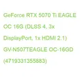 Produktbild: GeForce RTX 5070 Ti EAGLE OC 16G (DLSS 4, 3x DisplayPort, 1x HDMI 2.1) GV-N507TE