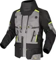 Produktbild: LS2 Apollo wasserdichte Motorrad Textiljacke, dunkelgrau/schwarz/neon-gelb, XL