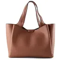 Produktbild: DKNY Willa Shopper Tasche Leder 37 cm  braun