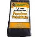 Produktbild: Teichfolie PVC 4m x 2m 0,5mm schwarz Folie für den Gartenteich