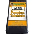 Produktbild: Aquagart - Teichfolie Pvc 4m X 2m 0,5mm Schwarz Folie Für Den Gartenteich