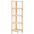 Produktbild: vidaXL Eckregal Zedernholz 27x27x110 cm