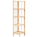 Produktbild: Eckregal Zedernholz 27x27x110 cm