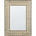 Produktbild: Wandspiegel DEHRADUN 69 cm 90 cm Metall Gold