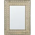 Produktbild: Beliani Wandspiegel, Gold, Metall, Rechteckig, 60x90x5 cm, Spiegel, Wandspiegel