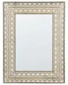 Produktbild: Beliani Moderner Wandspiegel in Gold 69 x 90 cm rechteckig marokkanischer Stil Dehradun