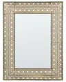Produktbild: Moderner Wandspiegel in Gold 69 x 90 cm rechteckig marokkanischer Stil Dehradun