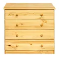 Produktbild: Möbilia »Yade« Kommode II aus massivem Kiefernholz