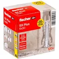 Produktbild: Fischer Dübel 573160, SX Plus, 6 x 30mm, Universaldübel, 120 Stück
