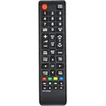 Produktbild: Ersatz Fernbedienung für   Samsung  TV  UE40F7080ST | UE40F7090 | UE40F7090SL | - Schwarz