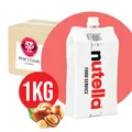 Produktbild: 1kg Ferrero Nutella Nachfüllbeutel - Haselnuss-Nougat-Brotaufstrich