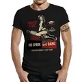 Produktbild: GASOLINE BANDIT® T-Shirt für Biker, Motorrad und Racing Fans: Big Spark schwarz 3XL