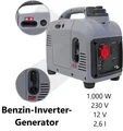 Produktbild: NEU 230V Benzin Inverter Generator für Baustelle Arbeit Garten Camping Ladegerät