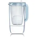 Produktbild: Brita Wasserfilter-Kanne Glas Model ONE 2,5L - Filterwasser, MC Pro (1er Pack) - Silber/Schwarz