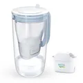 Produktbild: Brita Glas Hellblau Filterkaraffe Aus Glas 2,5 L Mit 1 Maxtra Pro Filter