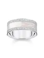 Produktbild: THOMAS SABO Fingerring Thomas Sabo TR2446-041-14-58 Silberner Bandring mit weißen Zirkonia u