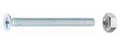 Produktbild: Connex Gewindeschraube Connex Gewindeschrauben M6 x 40 mm PH 3 - 40 Stk.