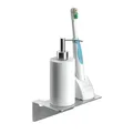 Produktbild: Weissenstein Badablage Regal Ablage Badezimmer Silber selbstklebend Wandmontage