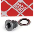 Produktbild: febi Ölablassschraube + Dichtring M16x1,5mm für DACIA MB OPEL RENAULT VOLVO