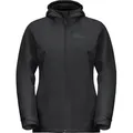 Produktbild: Jack Wolfskin Moonrise 3In1 Jkt W Black Black Xl - Schwarz - XL