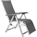 Produktbild: KETTLER BasicPlus Relaxsessel, silber/anthrazit, Alu/Textilene, 90 x 61 x 44 cm, 0301216-0000