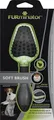 Produktbild: FURminator 2in1 Softbürste für Hunde und Katzen, reinigt schonend das Fell und massiert die Haut - Doppelbürste für sanfte Fellpflege