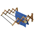 Produktbild: KADAX Faltbarer Trockner zur Selbstmontage, Ausziehbarer Standtrockner, Ziehharmonika-Wäscheständer, Klappbarer Turmwäscheständer (85x16.5cm)