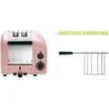 Produktbild: Classic Toaster Premium 2-Schlitz inkl. Gratis Sandwichzange Pink