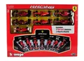 Produktbild: FERRARI SET F1 7X TEAM SCUDERIA FERRARI 1/43 BURAGO 18-36864