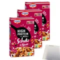Produktbild: Dr. Oetker High Protein Müsli Schoko & Nuss 3er Pack 3x400g Packung usy Block