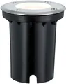 Produktbild: Paulmann LED Einbauleuchte Outdoor 230V Boden IP67 rund GU10 3,5W 140x140mm Edelstahl/Metall, LED fest integriert, Warmweiß, GU10, IP67