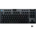 Produktbild: Logitech G915 LIGHTSPEED TKL Tenkeyless kabellose Tastatur, Deutsches QWERTZ - Schwarz